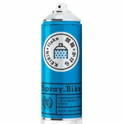 Spray.Bike Finition Peinture Vélo Spray Bike Keirin Flake Pailletée 400 Ml -Promos Cadre De Vélo Boutique finition peinture spray bike keirin flake pailletee 400ml bleu full