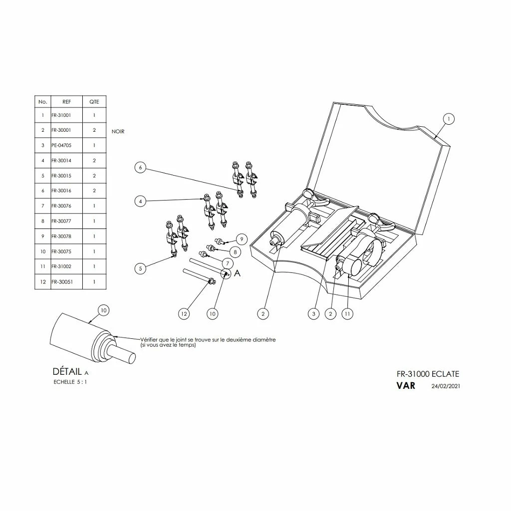Kit De Purge Pour Freins Hydrauliques Liquide DOT/Minéral VAR 5 Kit De Purge Pour Freins Hydrauliques Liquide DOT/Minéral VAR – Image 3