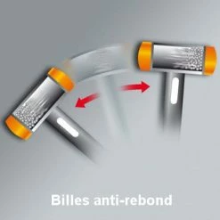 Super B Maillet Double Tête En Polyuréthane -Promos Cadre De Vélo Boutique maillet double tete en polyurethane full 3
