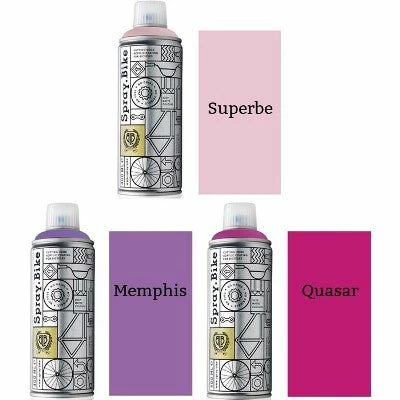 Peinture Vélo Spray.Bike Pop Collection Nuance De Rose 4 Peinture Vélo Spray.Bike Pop Collection Nuance De Rose – Image 2