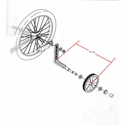 Brandless Petites Roues Pour Vélo Enfant 12 à 20 Pouces 4 Brandless Petites Roues Pour Vélo Enfant 12 à 20 Pouces – Image 2
