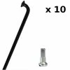 CN-Spoke Rayons Vélo Noirs 2 Mm Avec écrous - Lot De 10 Pièces 2 CN-Spoke Rayons Vélo Noirs 2 Mm Avec écrous - Lot De 10 Pièces -Promos Cadre De Vélo Boutique rayons velo noirs 2 mm avec ecrous lot de 10 pieces full