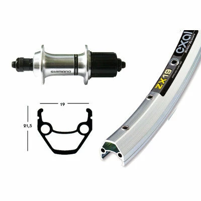 Exal Roue Arrière Vélo 26 Pouces Pour Cassette 7-8-9 Vitesses 4 Exal Roue Arrière Vélo 26 Pouces Pour Cassette 7-8-9 Vitesses – Image 2