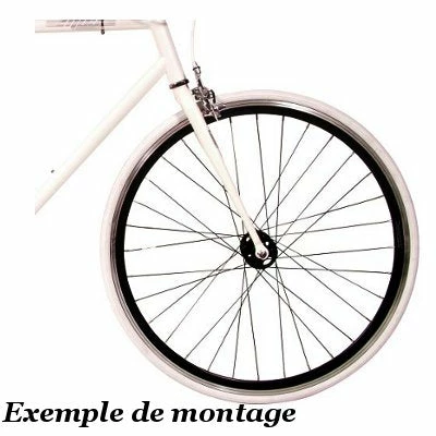 Rodi Roue Avant Noire 28 Pouces Pour Fixie Et Single Speed 4 Rodi Roue Avant Noire 28 Pouces Pour Fixie Et Single Speed – Image 2