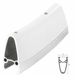 M-Wave Roue De Vélo Avant Blanche 700 Route 10 M-Wave Roue De Vélo Avant Blanche 700 Route -Promos Cadre De Vélo Boutique roue de velo avant blanche 700 route full 4