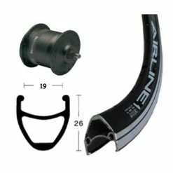 Roue Vélo Avant Noire Moyeu Dynamo 28 Pouces Rodi 11 Roue Vélo Avant Noire Moyeu Dynamo 28 Pouces Rodi -Promos Cadre De Vélo Boutique roue velo avant noire moyeu dynamo 28 pouces rodi full 4