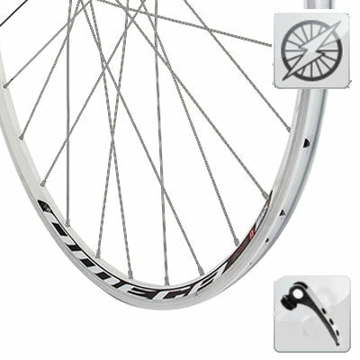 Mach1 Roue Vélo Course De 700 Avec Dynamo Dans Moyeu à Serrage Rapide 3 Mach1 Roue Vélo Course De 700 Avec Dynamo Dans Moyeu à Serrage Rapide