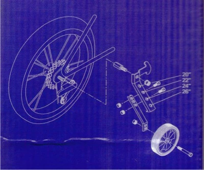 XPRIT Roues Stabilisatrices Pour Vélo à Roues De 20 à 26 Pouces 5 XPRIT Roues Stabilisatrices Pour Vélo à Roues De 20 à 26 Pouces – Image 3