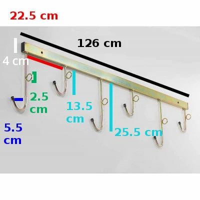 Andrys Support Au Mur 6 Vélos Avec Fixation Antivol 8 Andrys Support Au Mur 6 Vélos Avec Fixation Antivol – Image 6