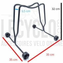 Andrys Support Vélo Frein à Disque à Roulettes 6 Andrys Support Vélo Frein à Disque à Roulettes -Promos Cadre De Vélo Boutique support velo frein a disque a roulettes full 3